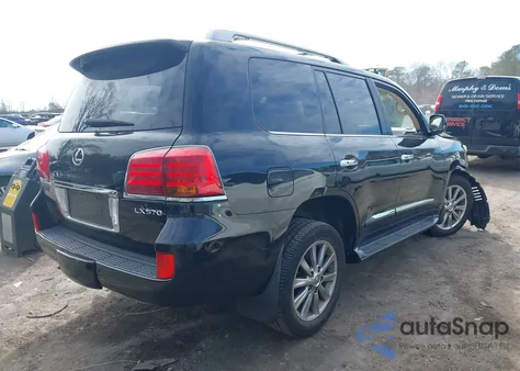 2011 Lexus Lx 570 из США, поврежденный, VIN JTJHY7AX3B4083481